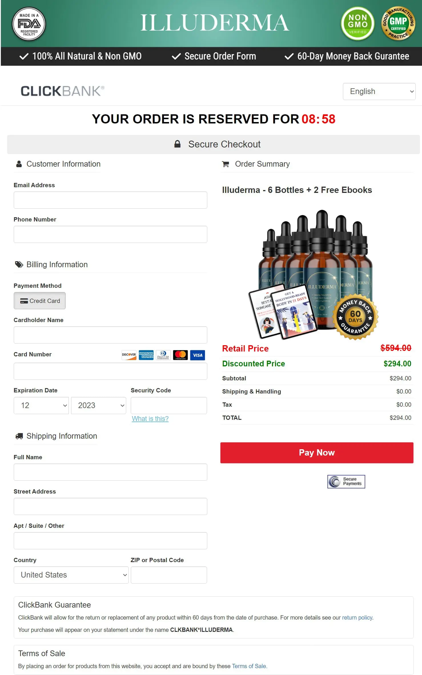 Illuderma Illuderma - Order Page